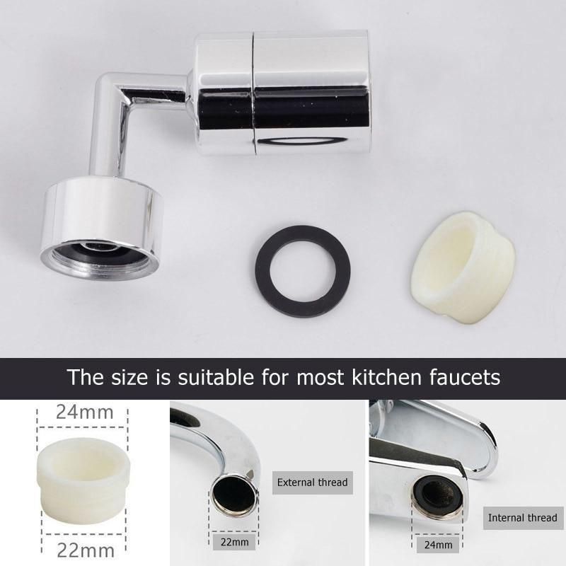 720 Degree Faucet Aerator Splash Filter Faucet